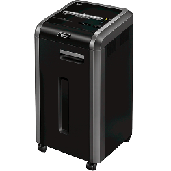 Fellowes 225Ci destructeur de papier Destruction croisée 24 cm Noir, Argent