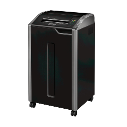 Fellowes 425Ci destructeur de papier Destruction croisée 30 cm Noir, Argent