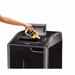 Fellowes 425Ci destructeur de papier Destruction croisée 30 cm Noir, Argent - Vue supplémentaire 3