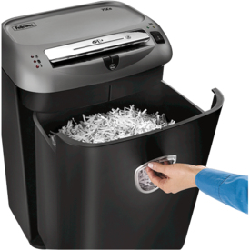 Fellowes 75Cs destructeur de papier Destruction croisée 23 cm Noir