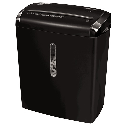 Fellowes P-28S destructeur de papier Découpage en bandes 22 cm Noir, Gris