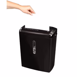 Fellowes P-28S destructeur de papier Découpage en bandes 22 cm Noir, Gris - Vue supplémentaire 2