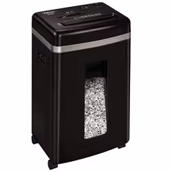 Fellowes Powershred 450M destructeur de papier Découpage par micro-broyage Noir - Vue supplémentaire 2