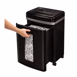 Fellowes Powershred 450M destructeur de papier Découpage par micro-broyage Noir - Vue supplémentaire 3