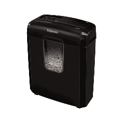Fellowes Powershred 6C destructeur de papier Destruction croisée 22 cm Noir