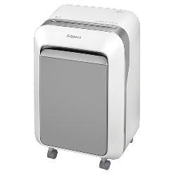 Fellowes Powershred LX21 destructeur de papier Découpage par micro-broyage Gris, Blanc