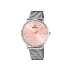 Festina F20475/2 montre Montre bracelet Femelle Quartz Argent