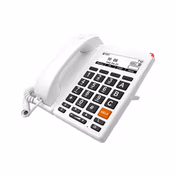 Flyingvoice FIP12WP téléphone fixe Blanc 2 lignes LCD Wifi - Vue supplémentaire 4