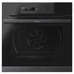 Four HAIER Hwo60sm5b5bh 60CM I-turn SERIE 6 Encastrable 70L AVEC Afficheur NOIR