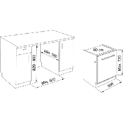 Franke FDW 614 D7P DOS D Entièrement intégré 14 couverts