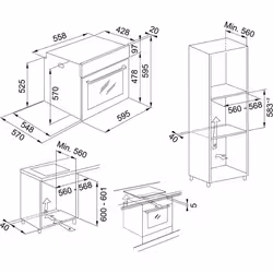 Franke FSM 97 P XS 71 L A+ Noir, Acier inoxydable - Vue supplémentaire 4