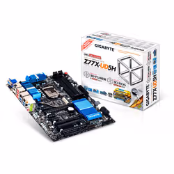 Gigabyte GA-Z77X-UD5H carte mère LGA 1155 (Socket H2) ATX - Vue supplémentaire 2