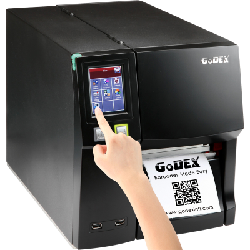 Godex ZX1200i imprimante pour étiquettes Thermique direct/Transfert thermique 203 x 203 DPI 254 mm/sec Ethernet/LAN Bluetooth