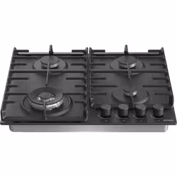 Gorenje GW642AB plaque Noir Intégré 60 cm Gaz 4 zone(s) - Vue supplémentaire 6