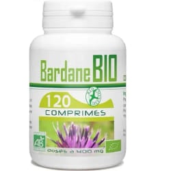 GPH DIFFUSION Bardane BIO 400 mg | 120 comprimés