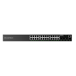 Grandstream Networks GWN7803P commutateur réseau Géré L2+ Gigabit Ethernet (10/100/1000) Noir