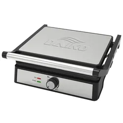 Grill panini en acier inoxydable Ouverture à 90° et 180°