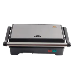 Grill panini en acier inoxydable Ouverture à 90° et 180° DAIKO PN-2104DK