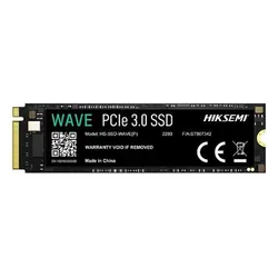 Hiksemi Wave SSD 512 GO M.2 2280 SATA 6 GO/S Lecture 560 MO/S Écriture 500 MO/S
