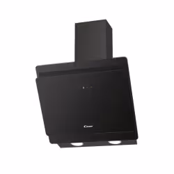 HOTTE CANDY 60CM EN VERRE CDG6CBG NOIR