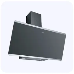 Hotte Decorative Murale 90CM EN Verre NOIR 330.0516.052 Franke