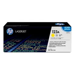 HP 123A Yellow Original LaserJet Toner Cartridge Cartouche de toner 1 pièce(s) Jaune
