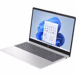 HP 15-fd0016nk Ordinateur portable 39,6 cm (15.6") Full HD Intel® Core™ i7 i7-1355U 8 Go DDR4-SDRAM 512 Go SSD NVIDIA GeForce MX550 Wi-Fi 5 (802.11ac) Windows 11 Home Argent - Vue supplémentaire 3