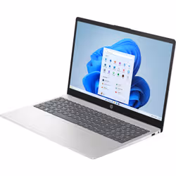 HP 15-fd0306nk Intel® Core™ i5 i5-1334U Ordinateur portable 39,6 cm (15.6") HD 8 Go DDR4-SDRAM 512 Go SSD Wi-Fi 6 (802.11ax) Windows 11 Home Argent - Vue supplémentaire 2