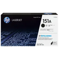 HP 151A Black Original LaserJet Toner Cartridge 3 Mois (W1510A)