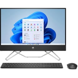 HP 24-cb1001nk Intel® Core™ i5 i5-1235U 60,5 cm (23.8") 1920 x 1080 pixels Écran tactile 8 Go DDR4-SDRAM 1,26 To HDD+SSD PC All-in-One Windows 11 Home Wi-Fi 5 (802.11ac) Noir
