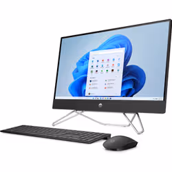HP 24-cb1001nk Intel® Core™ i5 i5-1235U 60,5 cm (23.8") 1920 x 1080 pixels Écran tactile 8 Go DDR4-SDRAM 1,26 To HDD+SSD PC All-in-One Windows 11 Home Wi-Fi 5 (802.11ac) Noir - Vue supplémentaire 2