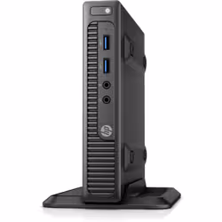 HP 260 G2 i3-6100U mini PC Intel® Core™ i3 de 6e génération 4 Go 500 Go HDD DOS gratuit Noir - Vue supplémentaire 2