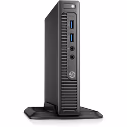 HP 260 G2 i3-6100U mini PC Intel® Core™ i3 de 6e génération 4 Go 500 Go HDD DOS gratuit Noir - Vue supplémentaire 3