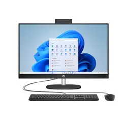 HP 27-cr2015nk AI PC Intel Core Ultra 7 255U 68,6 cm (27") 1920 x 1080 pixels Écran tactile PC All-in-One 16 Go DDR5-SDRAM 1 To SSD Windows 11 Home in S mode Wi-Fi 6 (802.11ax) Noir