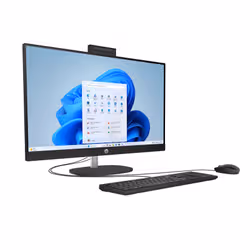HP 27-cr2015nk AI PC Intel Core Ultra 7 255U 68,6 cm (27") 1920 x 1080 pixels Écran tactile PC All-in-One 16 Go DDR5-SDRAM 1 To SSD Windows 11 Home in S mode Wi-Fi 6 (802.11ax) Noir - Vue supplémentaire 2