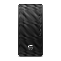 HP 300 G6 i3-10100 Micro Tower Intel® Core™ i3 4 Go 1000 Go HDD DOS gratuit PC Noir