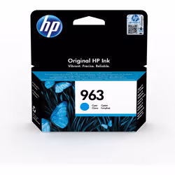 HP 963 Cartouche d'encre cyan authentique - Vue supplémentaire 2