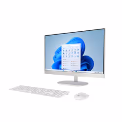 HP All-in-One Desktop AI 24-cr2025nk PC Intel Core Ultra 5 225U 60,5 cm (23.8") 1920 x 1080 pixels Écran tactile PC All-in-One 8 Go DDR5-SDRAM 512 Go SSD Windows 11 Home Wi-Fi 6 (802.11ax) AI PC Blanc - Vue supplémentaire 4