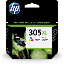 HP Cartouche d’encre trois couleurs 305XL grande capacité authentique