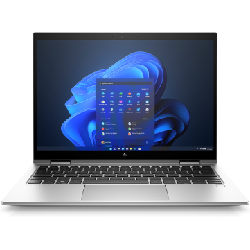 HP EliteBook x360 830 G9 Hybride (2-en-1) 33,8 cm (13.3") Écran tactile WUXGA Intel® Core™ i7 i7-1255U 16 Go DDR5-SDRAM 2 To SSD Wi-Fi 6 (802.11ax) Windows 11 Pro Argent