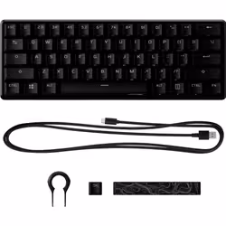 HP HyperX Alloy Origins 60 clavier USB QWERTY Anglais américain Noir - Vue supplémentaire 2