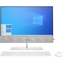 HP Pavilion 24-k1000nk 23.8" Écran tactile 16 Go 128 Go SSD NVIDIA GeForce MX350 Windows 10 Home Blanc