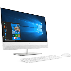 HP Pavilion 27-xa0000nk 27" 8 Go 1000 Go HDD NVIDIA® GeForce® MX130 Windows 10 Home Blanc