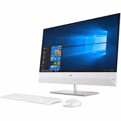 HP Pavilion 27-xa0008nk i7-8700T 27" 8 Go 1 To HDD NVIDIA® GeForce® MX130 Windows 10 Home Blanc - Vue supplémentaire 3