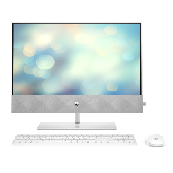 HP Pavilion 601V4EA PC tout en un/station de travail 23.8" Écran tactile 8 Go 1000 Go HDD NVIDIA GeForce MX350 Windows 11 Home in S mode Argent