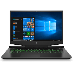 HP Pavilion Gaming 17-cd2001nk i7-11370H 17.3" Full HD 16 Go 1256 Go HDD+SSD NVIDIA GeForce RTX 3050 Ti Windows 10 Home Noir