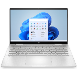 HP Pavilion x360 14-ek0000nk Hybride (2-en-1) 35,6 cm (14") Écran tactile Full HD Intel® Core™ i7 i7-1255U 16 Go DDR4-SDRAM 512 Go SSD Wi-Fi 5 (802.11ac) Windows 11 Home Argent