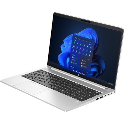 HP ProBook 450 G10 Intel® Core™ i7 i7-1355U Ordinateur portable 39,6 cm (15.6") Full HD 16 Go LPDDR5-SDRAM 512 Go SSD Wi-Fi 6E (802.11ax) DOS gratuit Argent