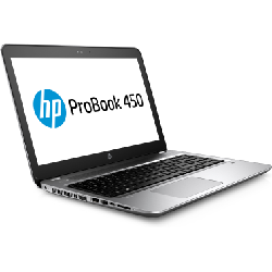 HP ProBook 450 G4 i5-7200U 15.6" HD 4 Go 500 Go HDD DOS gratuit Noir, Gris