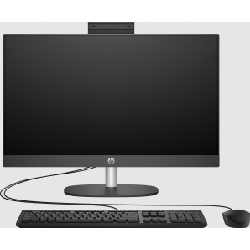 HP ProOne 240 G10 Intel® Core™ i5 i5-1335U 60,5 cm (23.8") 1920 x 1080 pixels PC All-in-One 8 Go DDR4-SDRAM 512 Go SSD DOS gratuit Wi-Fi 6 (802.11ax) Noir